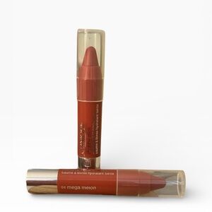 Clinique Chubby Stick Moisturizering Lip Balm Travel size- MEGA MELON